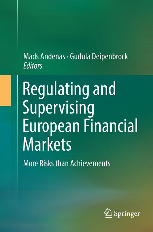 Produktbild: Regulating and Supervising European Financial Markets