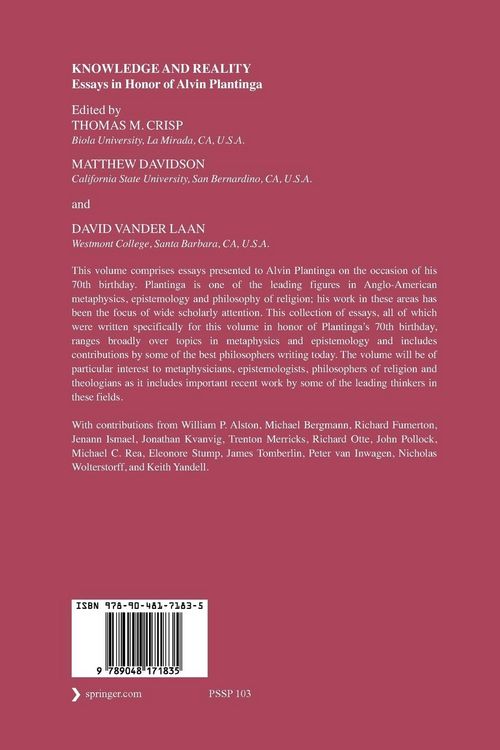 Produktbild: Knowledge and Reality