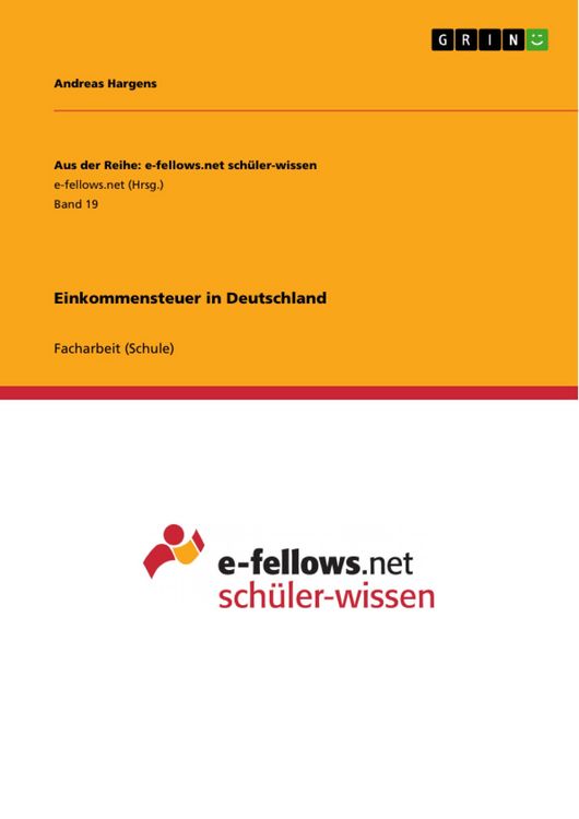 Produktbild: Einkommensteuer in Deutschland