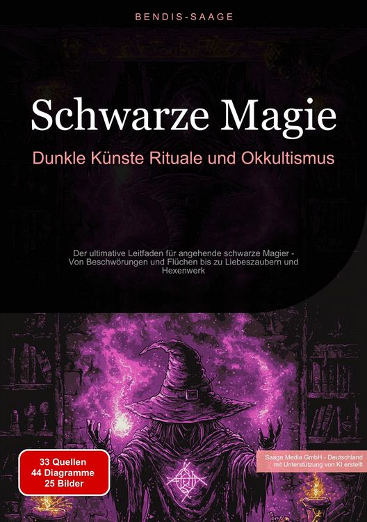 Produktbild: Schwarze Magie: Dunkle K&uuml;nste, Rituale und Okkultismus