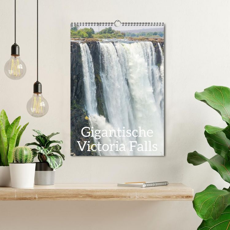 Produktbild: Gigantische Victoria Falls (Wandkalender 2026 DIN A3 hoch), CALVENDO Monatskalender