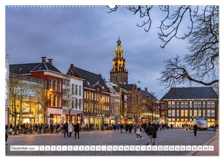 Produktbild: Die ganze Vielfalt der Niederlande (hochwertiger Premium Wandkalender 2026 DIN A2 quer), Kunstdruck in Hochglanz