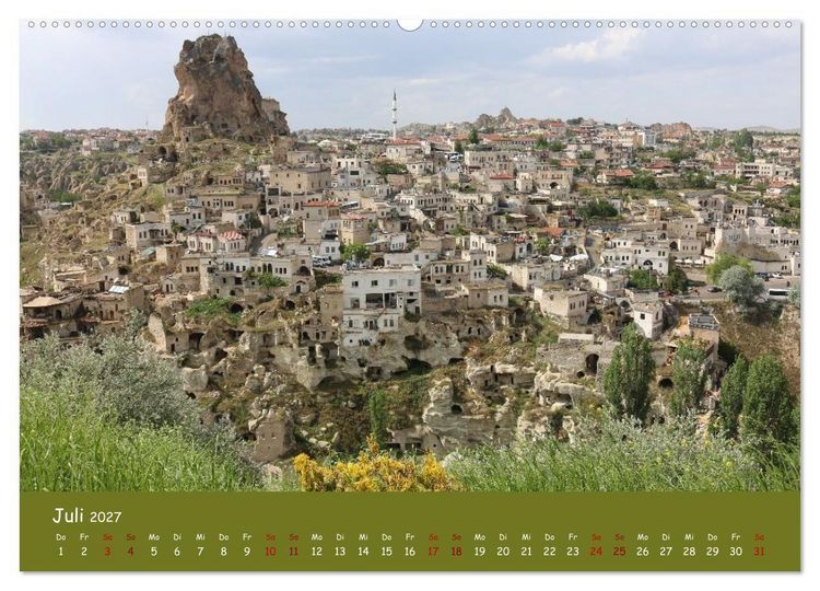 Produktbild: Das Liebestal. Die wundersamen Feenkamine von Kappadokien (Wandkalender 2027 DIN A2 quer), CALVENDO Monatskalender