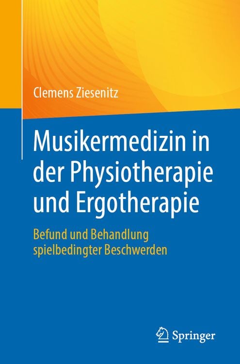 Produktbild: Musikermedizin in der Physiotherapie und Ergotherapie