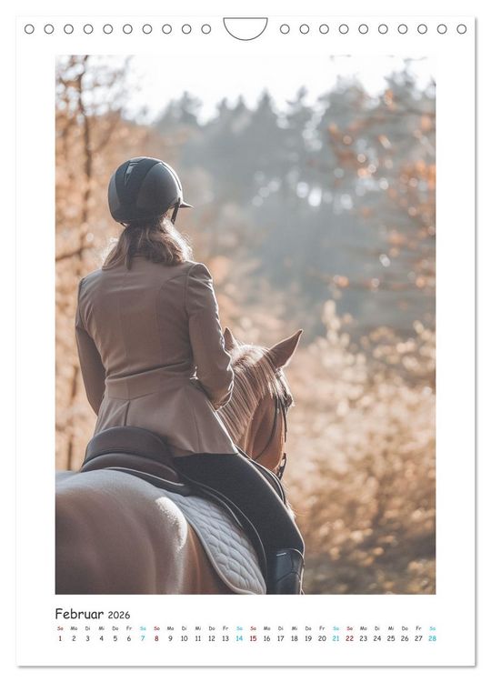 Produktbild: Die Champions im Sattel (Wandkalender 2026 DIN A4 hoch), CALVENDO Monatskalender