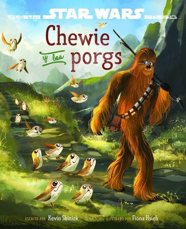 Produktbild: Star Wars, los &uacute;ltimos Jedi. Chewie y los porgs