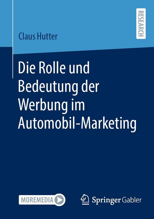 Produktbild: Die Rolle und Bedeutung der Werbung im Automobil-Marketing