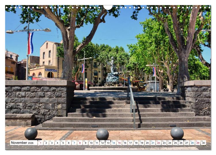 Produktbild: Agde - die schwarze Perle des Languedoc (Wandkalender 2026 DIN A3 quer), CALVENDO Monatskalender