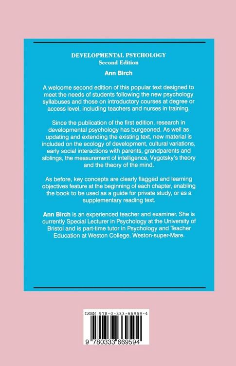 Produktbild: Developmental Psychology