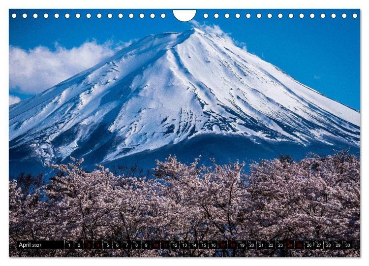 Produktbild: Fantastic Fuji (Wall Calendar 2027 DIN A4 landscape), CALVENDO 12 Month Wall Calendar