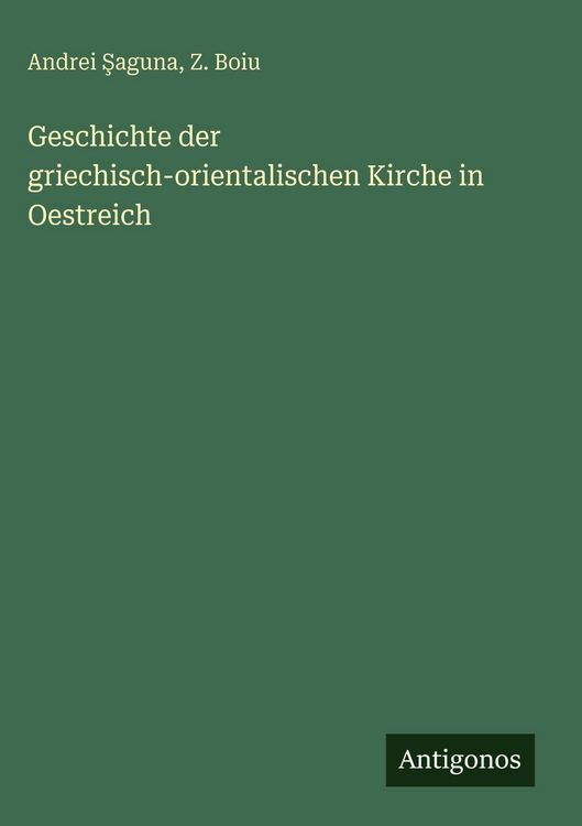 Produktbild: Geschichte der griechisch-orientalischen Kirche in Oestreich