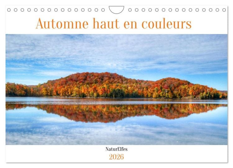 Produktbild: Automne haut en couleurs (Calendrier mural 2026 DIN A4 vertical), CALVENDO calendrier mensuel