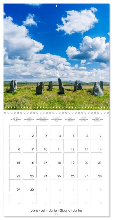 Produktbild: Prehistoric Sites of Northern Scotland (Wall Calendar 2026 12 &times; 12 Inch) CALVENDO 12 Month Wall Calendar