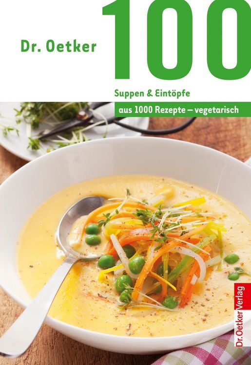 Produktbild: 100 vegetarische Suppen & Eint&ouml;pfe