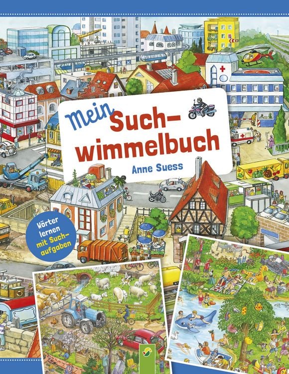 Produktbild: Mein Suchwimmelbuch. Wörter lernen mit Suchaufgaben