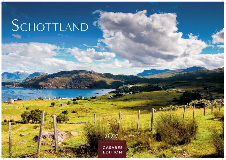 Produktbild: Schottland Kalender 2027 &ndash; Wandkalender | Fotokalender England 24x35cm - Faszinierende Bilder von schottischen Highlands, Lochs, K&uuml;sten und Nationalparks