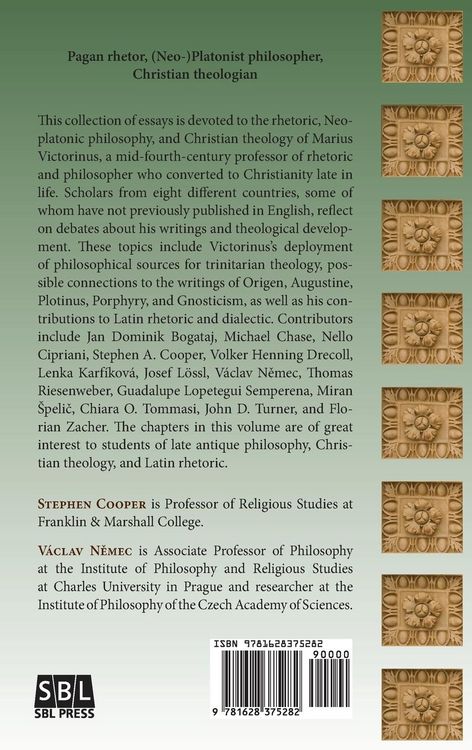 Produktbild: The Philosophy, Theology, and Rhetoric of Marius Victorinus