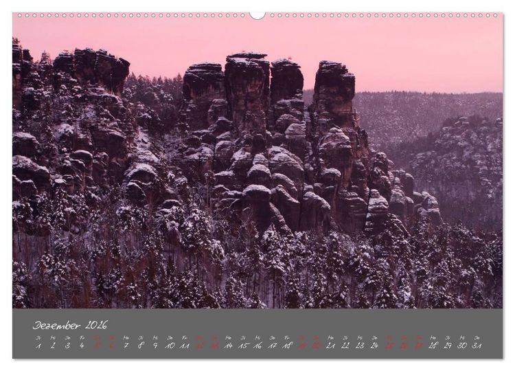 Produktbild: Traumlandschaft - S&auml;chsische Schweiz (hochwertiger Premium Wandkalender 2026 DIN A2 quer), Kunstdruck in Hochglanz