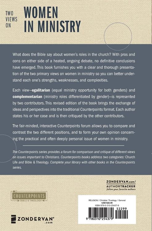 Produktbild: A Two Views on Women in Ministry (Revised)
