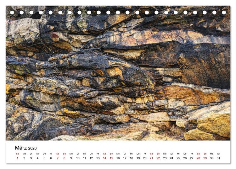 Produktbild: Steinerne Zeitzeugen (Tischkalender 2026 DIN A5 quer), CALVENDO Monatskalender