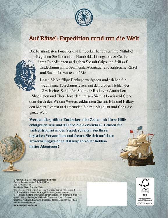 Produktbild: Logikr&auml;tsel Die gro&szlig;en Entdecker