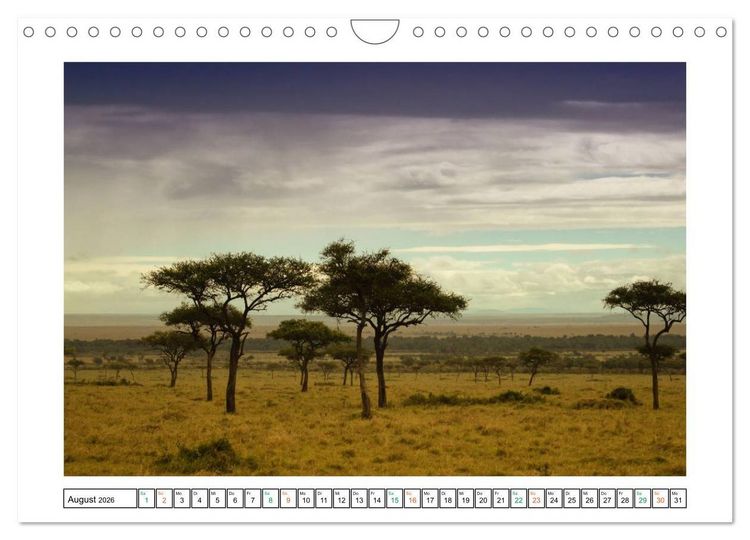 Produktbild: Karibu - Landschaften in Kenia (Wandkalender 2026 DIN A4 quer), CALVENDO Monatskalender
