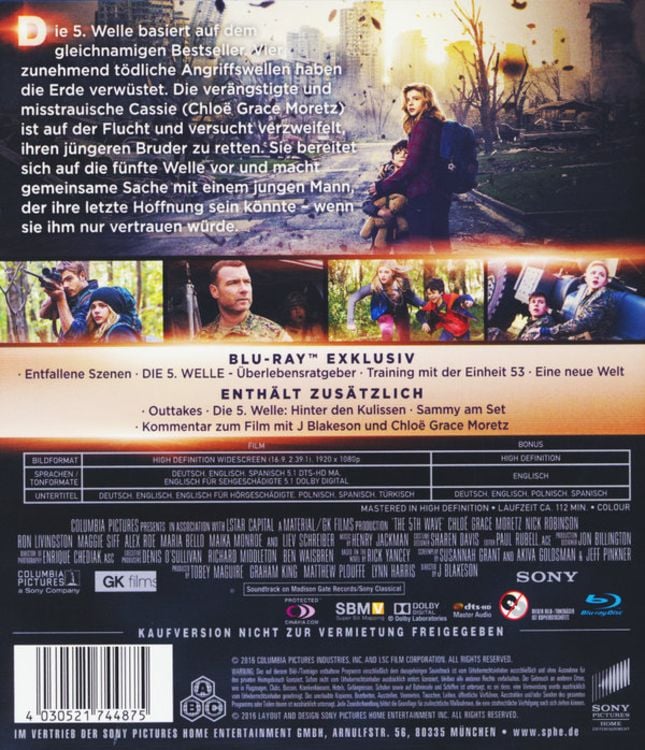 Produktbild: Die 5. Welle