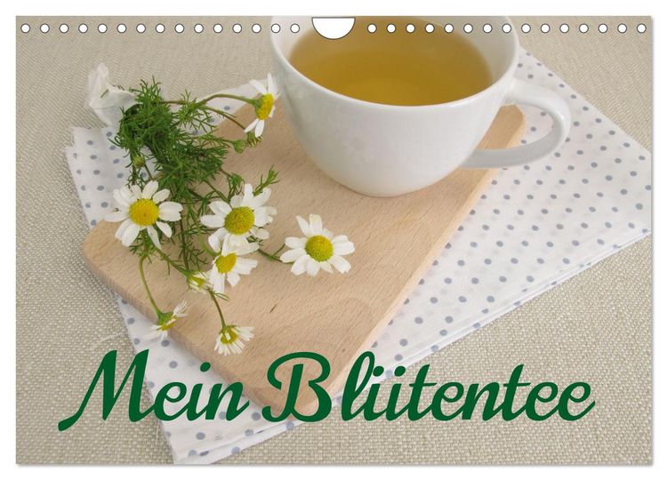 Produktbild: Mein Bl&uuml;tentee (Wandkalender 2026 DIN A4 quer), CALVENDO Monatskalender