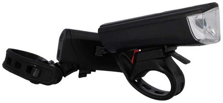 Produktbild: FISCHER FAHRRAD Fahrradbeleuchtung Set LED batteriebetrieben Schwarz