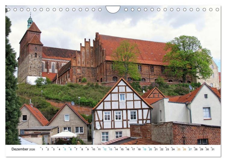 Produktbild: Die Havel entlang - Brandenburg, Rathenow, Havelberg (Wandkalender 2026 DIN A4 quer), CALVENDO Monatskalender
