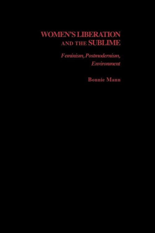 Produktbild: Women's Liberation and the Sublime