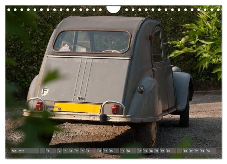 Produktbild: Citro&euml;n 2CV Alte Liebe rostet nicht (Wandkalender 2026 DIN A4 quer), CALVENDO Monatskalender