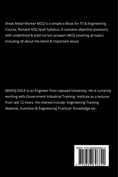 Produktbild: Sheet Metal Worker MCQ