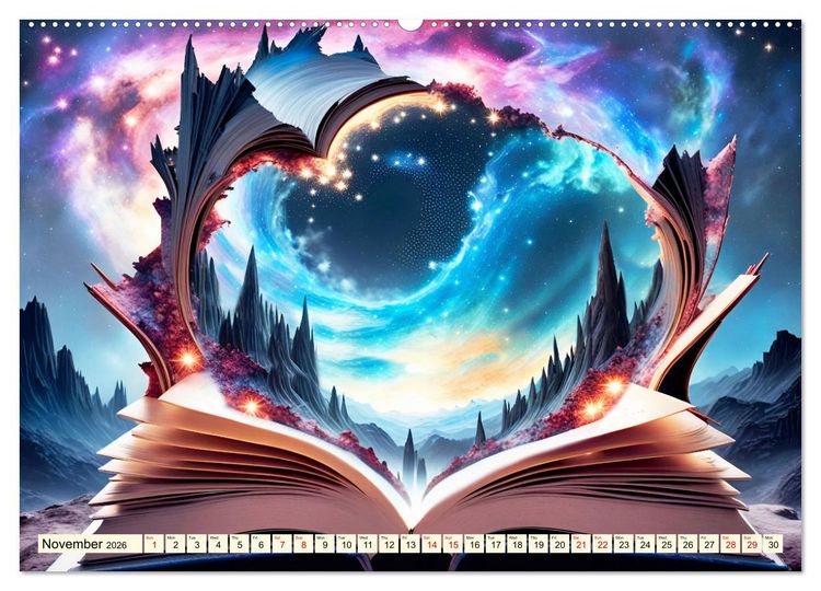 Produktbild: Magical awakening (High Quality Premium Wall Calendar 2026 DIN A2 landscape),CALVENDO 12 Month Wall Calendar