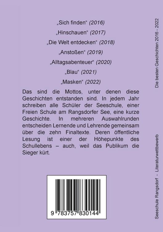 Produktbild: Literaturwettbewerb
