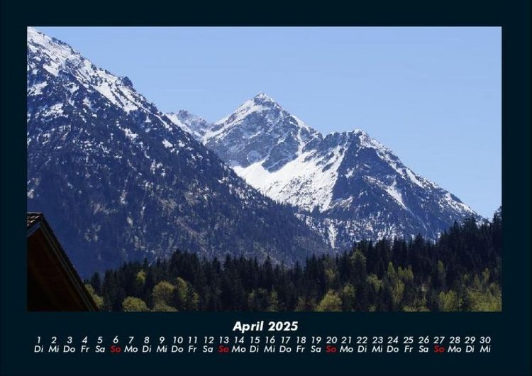 Produktbild: Bergige Welten 2025 Fotokalender DIN A4