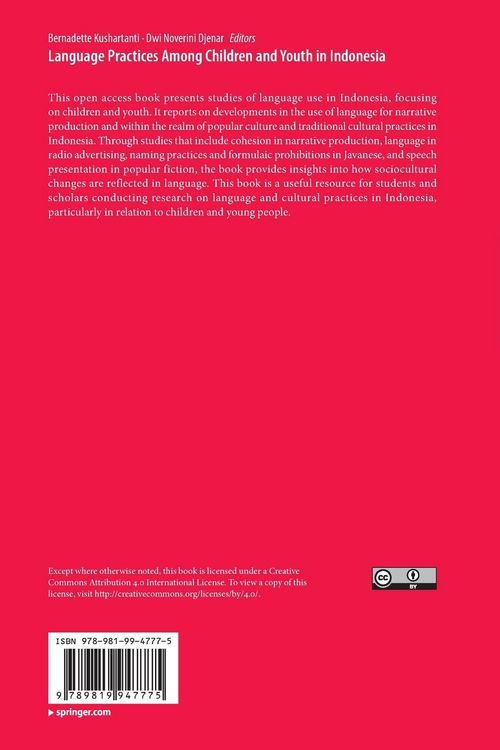 Produktbild: Language Practices Among Children and Youth in Indonesia