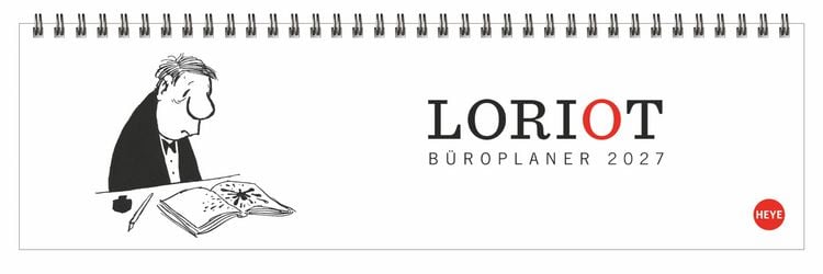 Produktbild: Loriot B&uuml;roplaner 2027