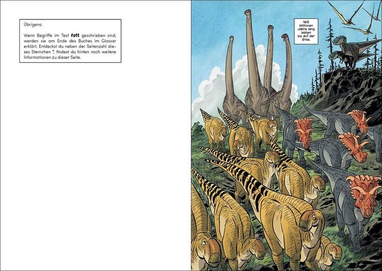 Produktbild: Superbrain-Comics - Auf den Spuren der Dinosaurier