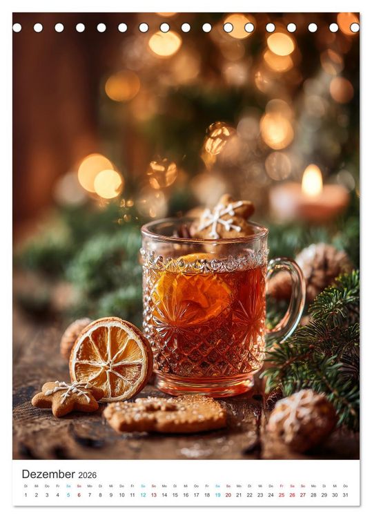 Produktbild: A Cup of Time (Tischkalender 2026 DIN A5 hoch), CALVENDO Monatskalender
