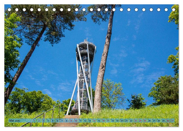 Produktbild: Freiburg im Breisgau - Die Schwarzwaldmetropole (Tischkalender 2026 DIN A5 quer), CALVENDO Monatskalender