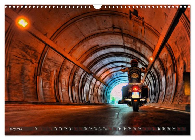 Produktbild: Images of Harley Davidson (Wall Calendar 2026 DIN A3 landscape), CALVENDO 12 Month Wall Calendar