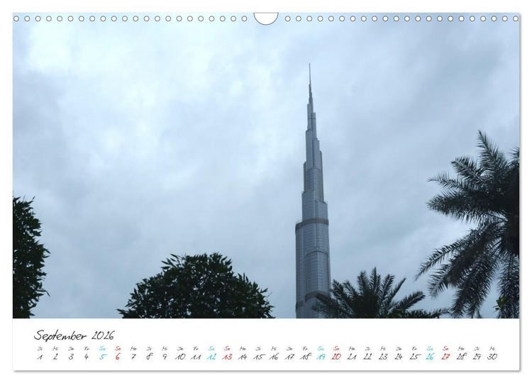 Produktbild: Dubai, die Stadt der Superlative. (Wandkalender 2026 DIN A3 quer), CALVENDO Monatskalender