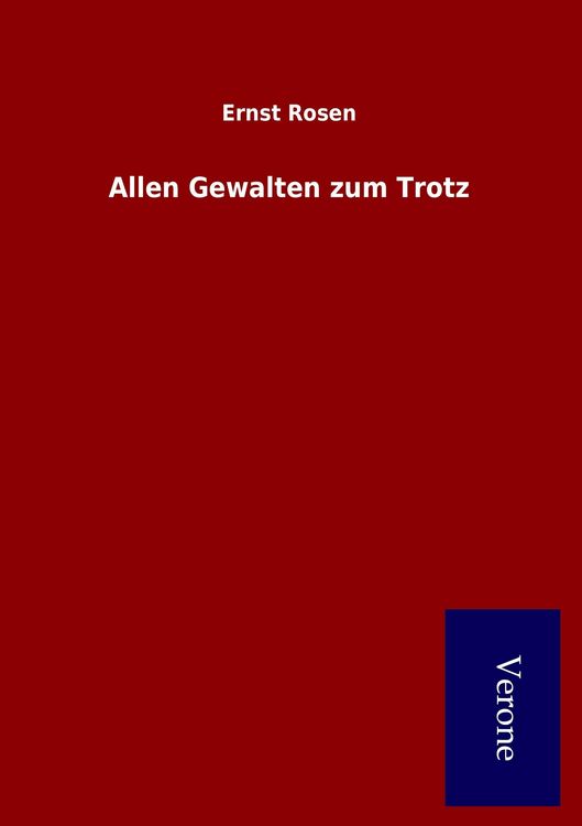 Produktbild: Allen Gewalten zum Trotz