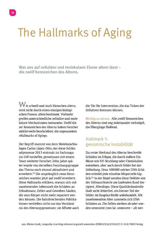 Produktbild: Longevity-Coaching erlernen und gezielt anwenden