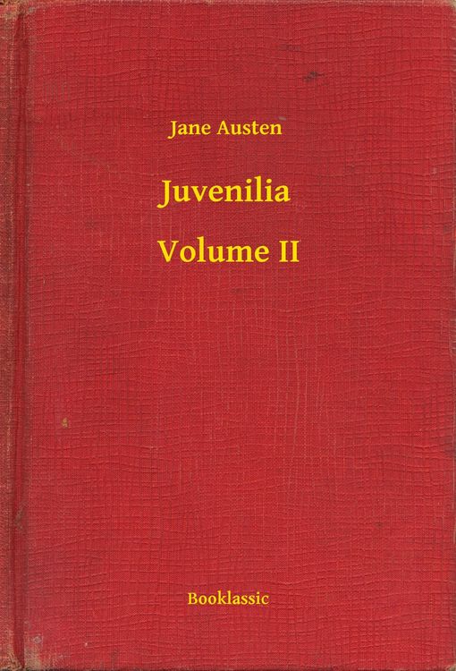 Produktbild: Juvenilia - Volume II
