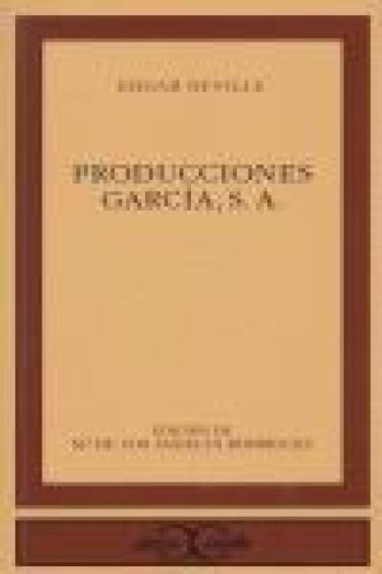 Produktbild: Producciones Garc&iacute;a, S.A.