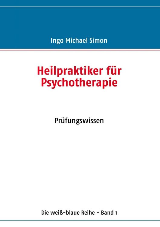 Produktbild: Heilpraktiker f&uuml;r Psychotherapie