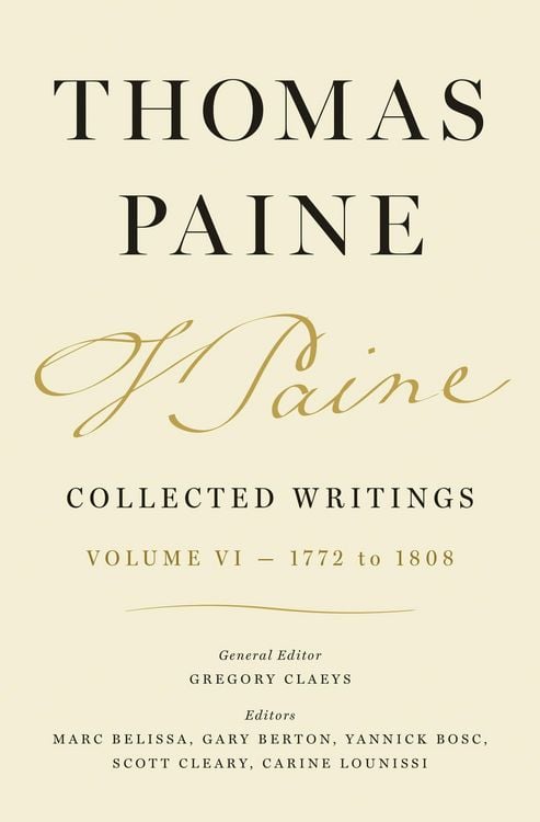 Produktbild: Thomas Paine Collected Writings, Volume 6