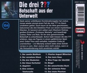 Produktbild: Die drei ??? (154) Botschaft aus der Unterwelt